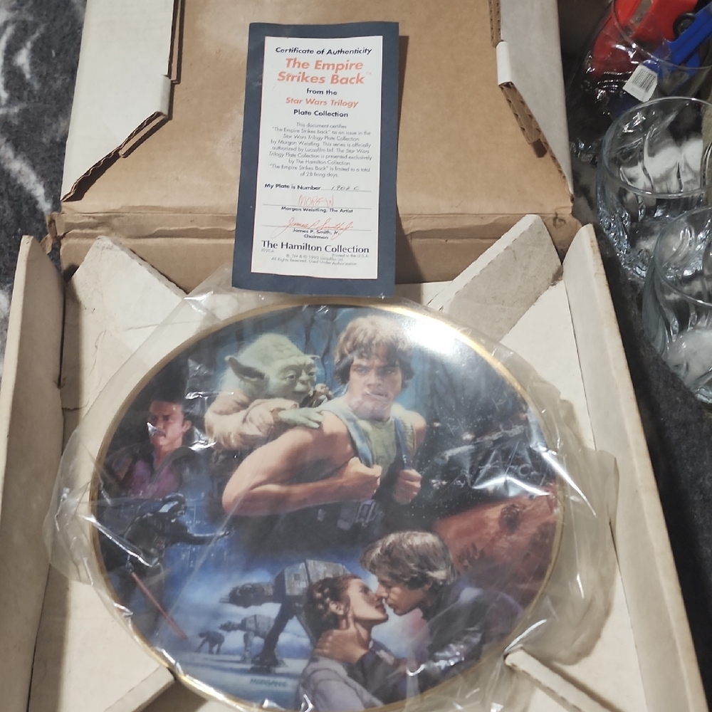 Star Wars Plate - The Empire Strikes Back